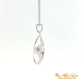 Load image into Gallery viewer, Sterling Silver and CZ Ways for Life Wrap Pendant
