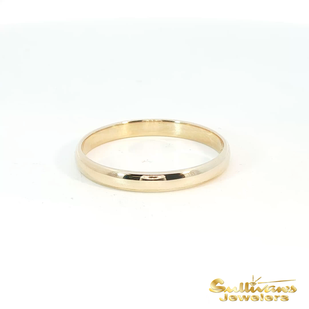14K Yellow Gold Classic Wedding Band