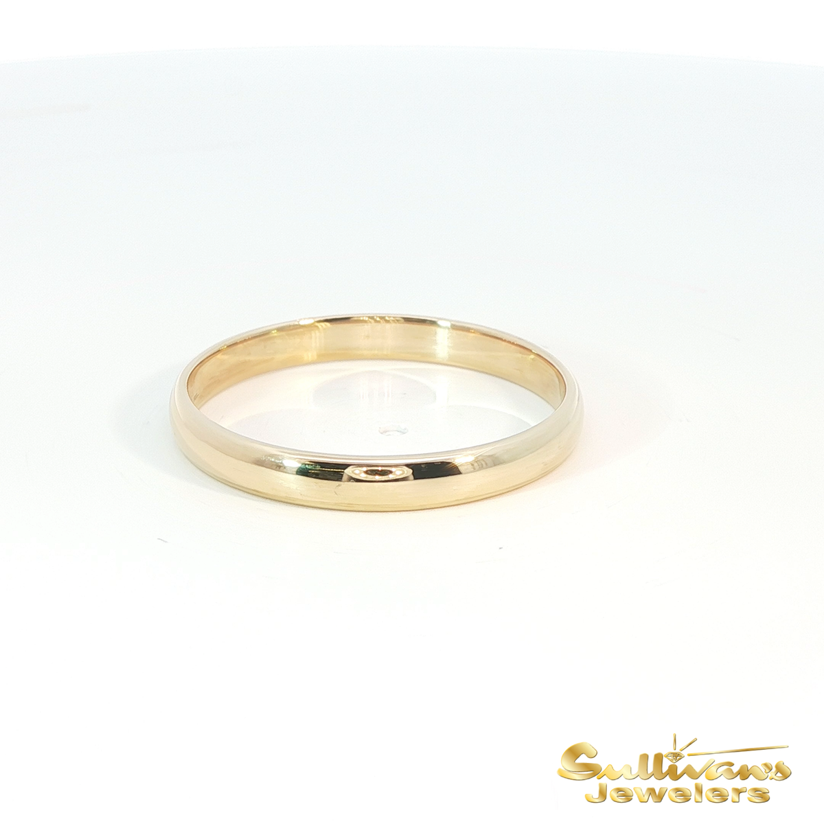 14K Yellow Gold Classic Wedding Band