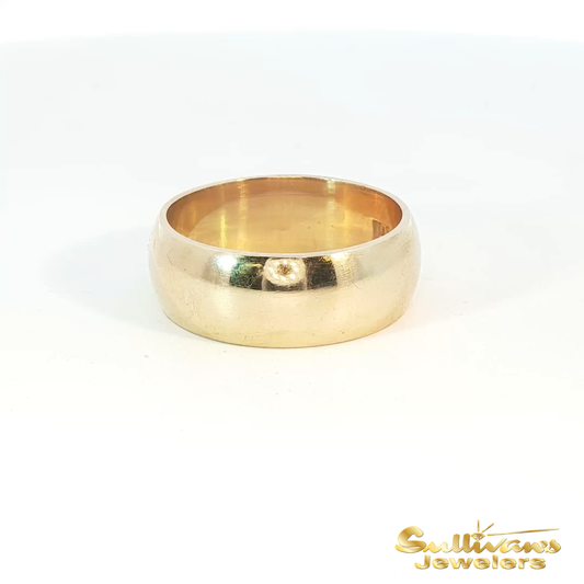 14K Classic Yellow Gold Band
