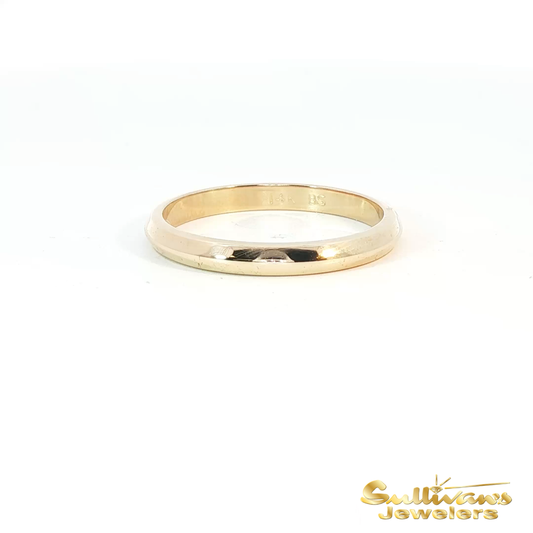 14K Yellow Gold Classic Band