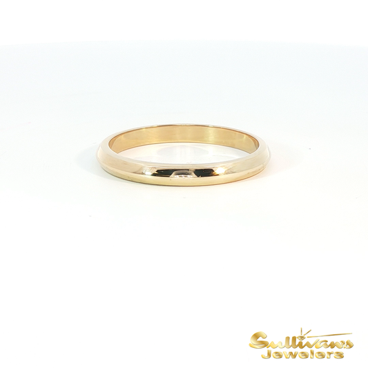 14K Yellow Gold Classic Band