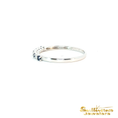 Load image into Gallery viewer, 14K White Gold Sapphire and Diamond Ring
