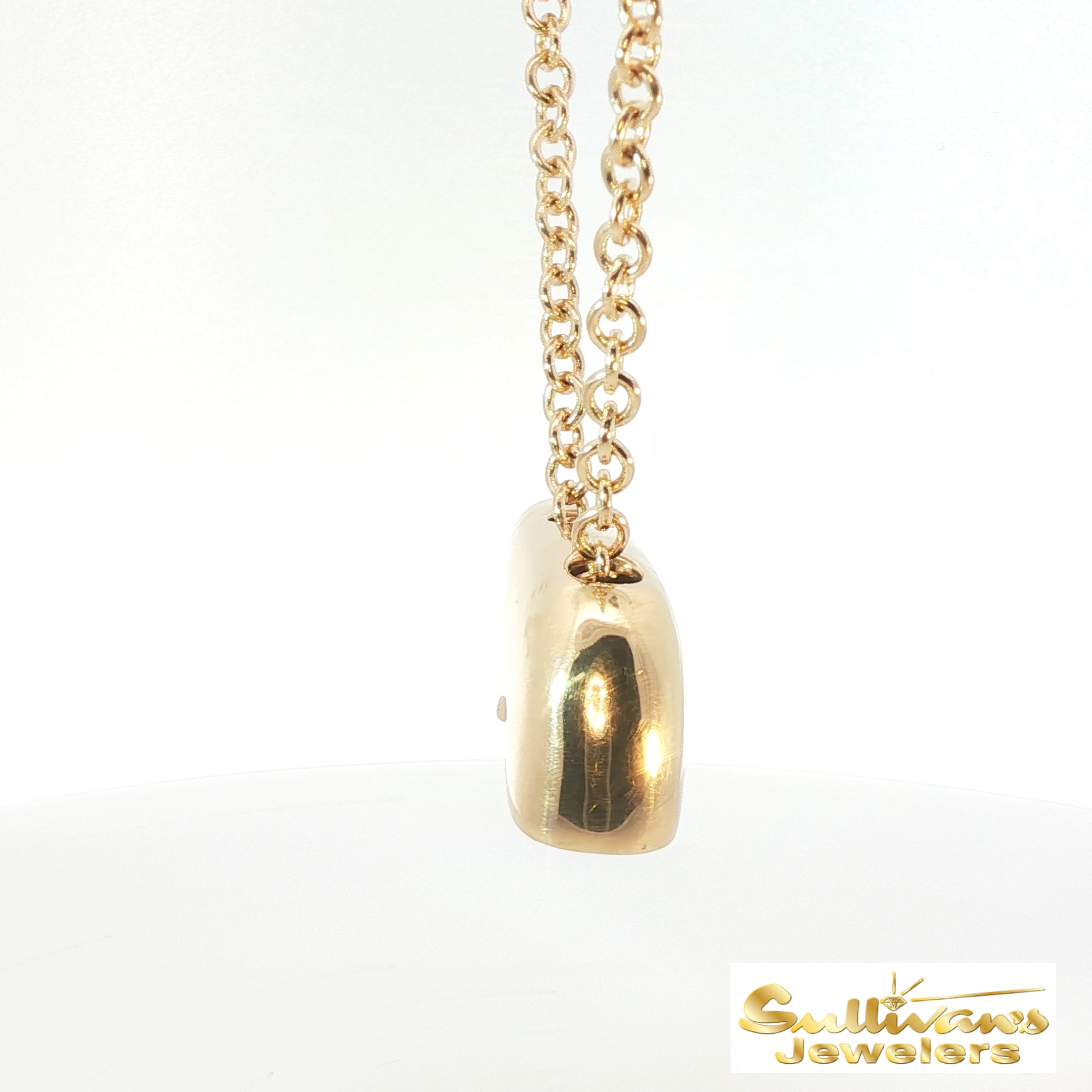 14K Yellow Vail Valley Golden Bear Pendant