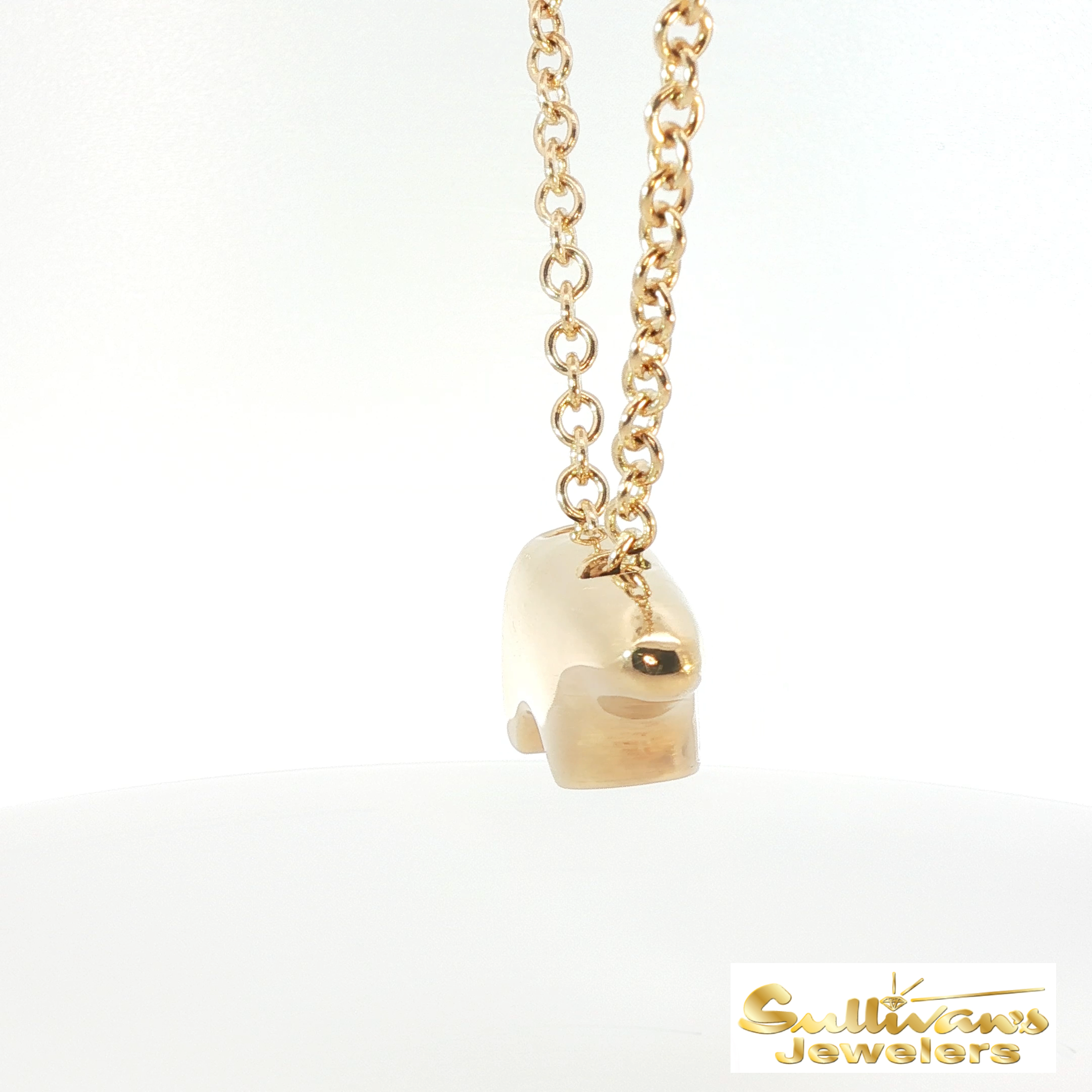 14K Yellow Vail Valley Golden Bear Pendant