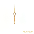 Load image into Gallery viewer, 14K Yellow Gold Dancing Diamond Sunshine Pendant
