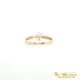 Load image into Gallery viewer, 14K Yellow Gold Diamond Engagement Ring
