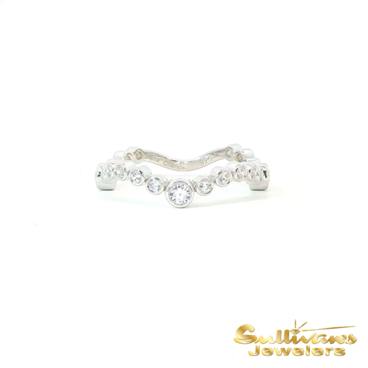 Sterling Silver Bubbles Ring Swimming Up Stream Autism Awareness Collection