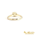 Load image into Gallery viewer, 14K Yellow Gold Engagement Ring with Round Brilliant Diamond

