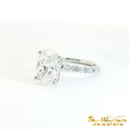 Load image into Gallery viewer, Platinum Oval Lab-Grown Diamond Engagement Ring
