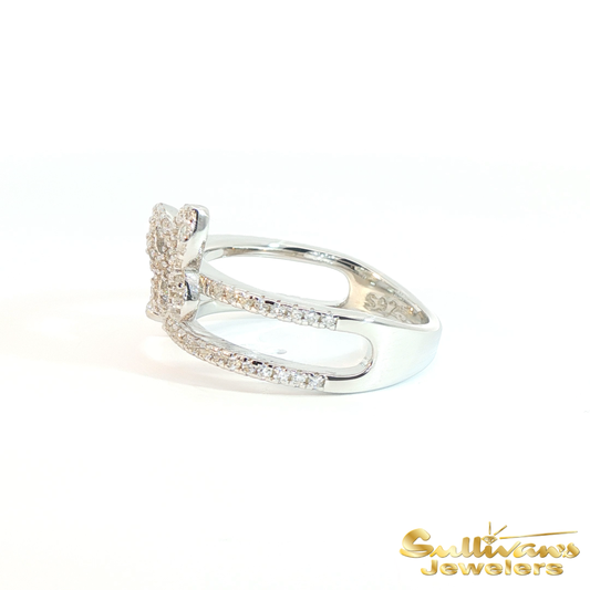 Sterling Silver New Life Mission Butterfly Ring