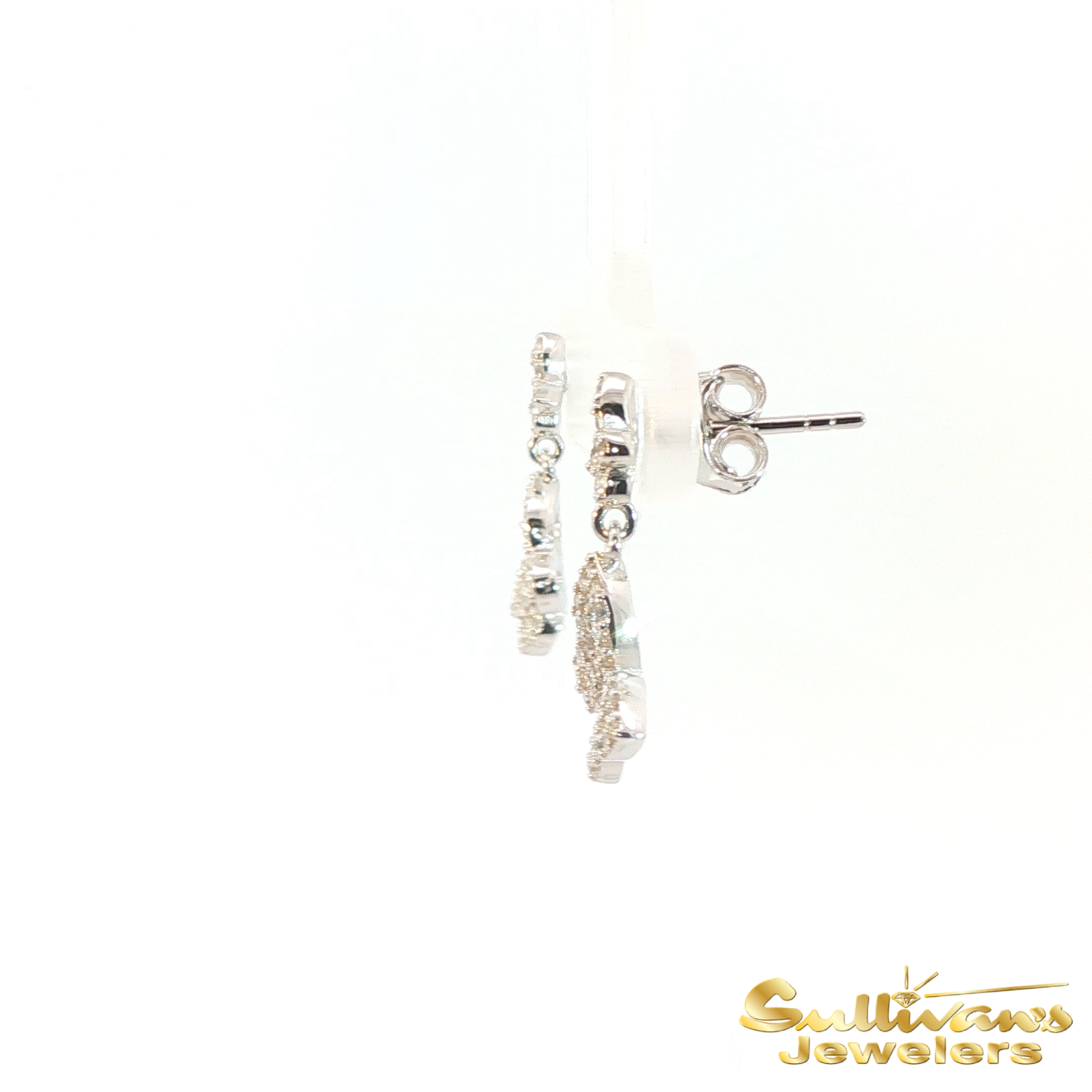 Sterling Silver New Life Mission Butterfly Earrings