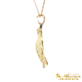 Load image into Gallery viewer, 14K Yellow Gold Turtle Charm
