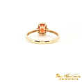 Load image into Gallery viewer, 14K Yellow Gold Bezel Set Spessartite Garnet Ring
