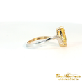 Load image into Gallery viewer, 14K Two-Tone Bypass Danburite Ring
