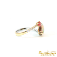 Load image into Gallery viewer, 14K Two-Tone Bypass Opal and Pink Spinel Ring
