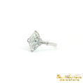 Load image into Gallery viewer, Platinum 3 Stone Diamond Marquise Ring
