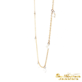 Load image into Gallery viewer, 14K Yellow Gold Fringe Diamond Necklace
