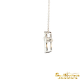 Load image into Gallery viewer, Platinum Diamond Kite Cross Necklace
