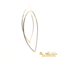 Load image into Gallery viewer, 14K Yellow Gold Tube Wire Threader Earrings
