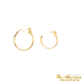 Load image into Gallery viewer, 14K Yellow Gold Classic Hoop Earrings
