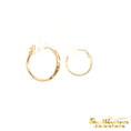 Load image into Gallery viewer, 14K Yellow Gold Classic Hoop Earrings
