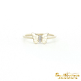 Load image into Gallery viewer, 14K Yellow Gold Diamond Butterfly Ring
