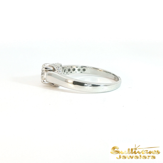 Platinum Diamond Solitaire Ring