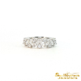 Load image into Gallery viewer, 14K White Gold Lab-Grown Diamond Band
