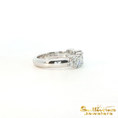 Load image into Gallery viewer, 14K White Gold Lab-Grown Diamond Band
