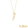 Load image into Gallery viewer, Sterling Silver/Gold-Plated Relentless Equestrian Foundation Small Pendant
