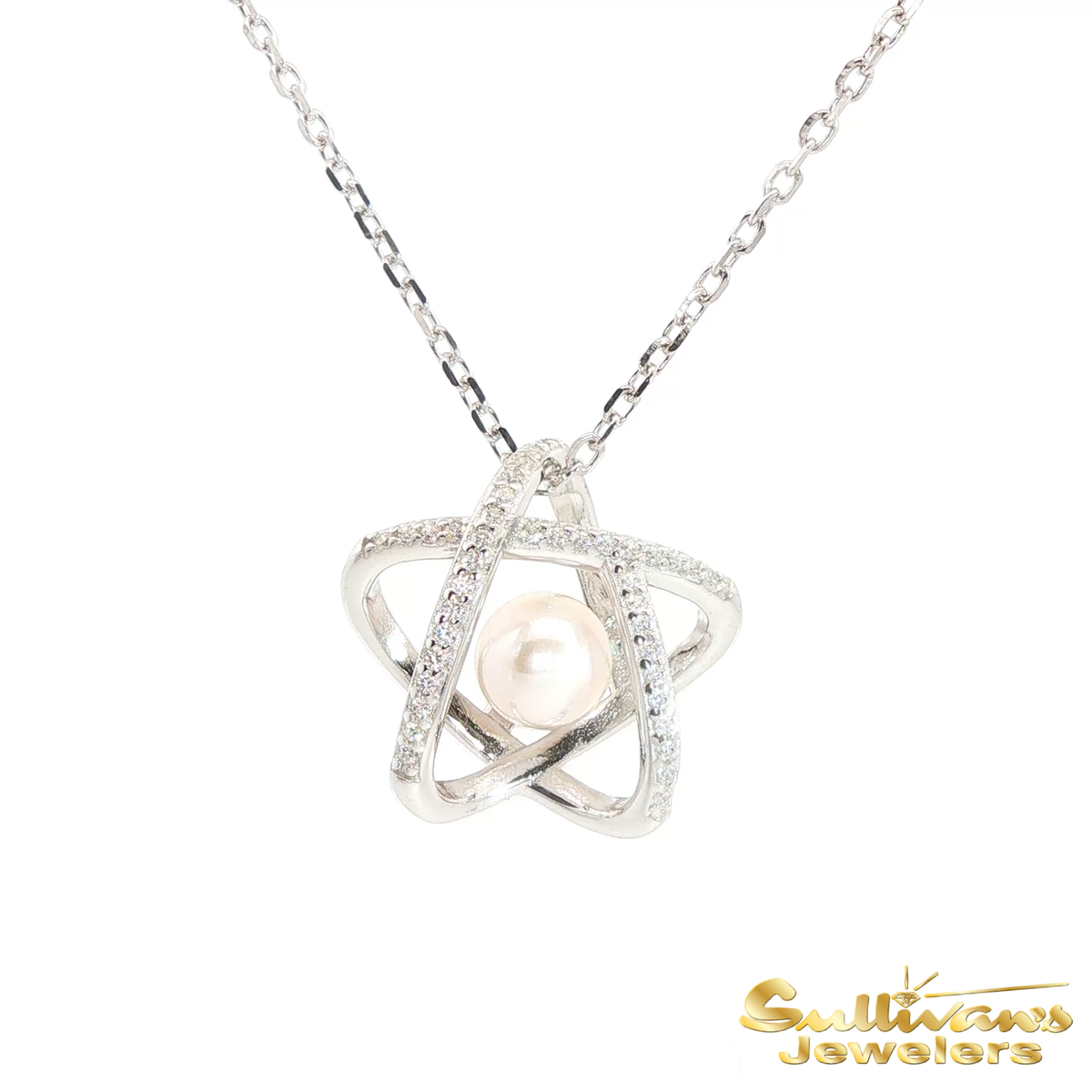 Brevard Schools Foundation Star Pearl Pendant