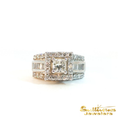 Load image into Gallery viewer, 14K White Gold Princess Cut Diamond Ring
