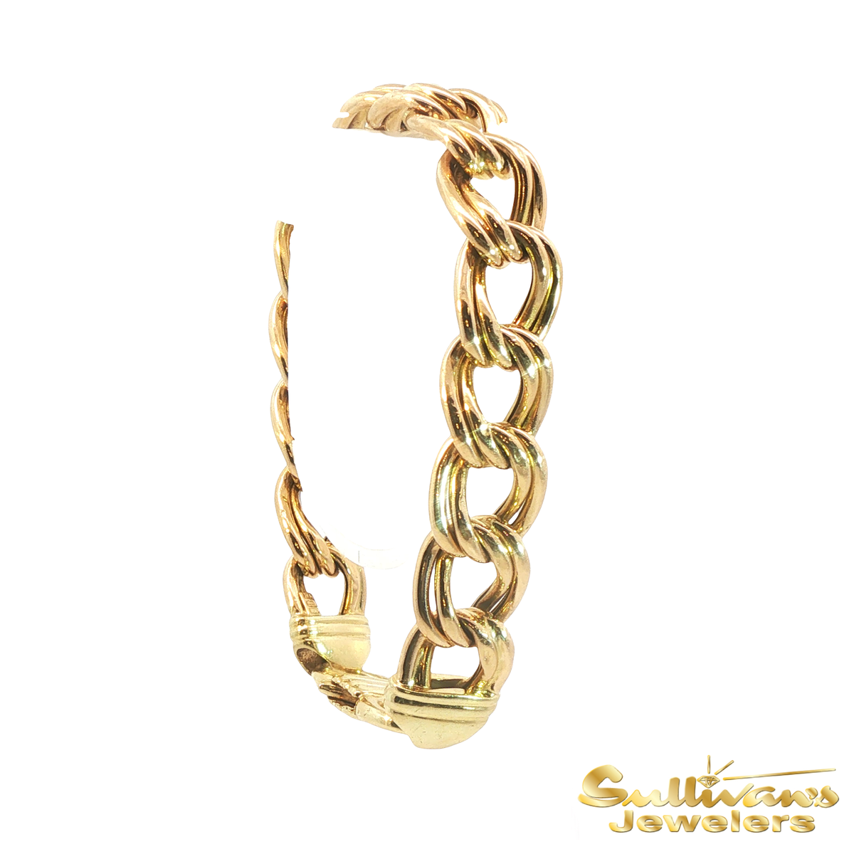 14K Yellow Gold Double Link Bracelet