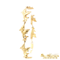 Load image into Gallery viewer, 14K Yellow Gold Dolphin Bracelet
