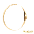 Load image into Gallery viewer, 14K Two-Tone Gold Hinged Diamond Bangle
