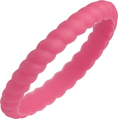 Truband Silicone Spiral Pink Ring