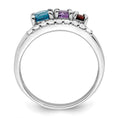 Load image into Gallery viewer, Self Love Domestic Violence Gemstone Sterling Silver Ring
