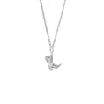 Load image into Gallery viewer, Serene Harbor Boot Necklace 2025 Silver Edition
