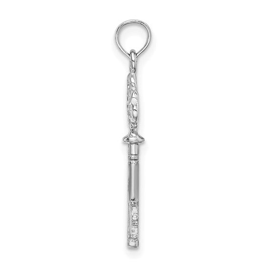 Habitat for Humanity Key Pendant-14K White Gold