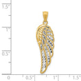 Load image into Gallery viewer, Genesis House Angel Wing Pendant
