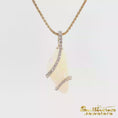 Load and play video in Gallery viewer, 14K Yellow Gold Wrap Opal Pendant
