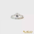 Load and play video in Gallery viewer, Sterling Silver Mystic Topaz Crown Self-Love Ring
