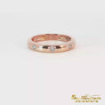 Load and play video in Gallery viewer, 10K Rose Gold Diamond Ring
