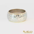 Load and play video in Gallery viewer, Vintage 14K Two-Tone Star Band
