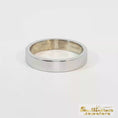 Load and play video in Gallery viewer, 14K Classic White Gold Band
