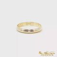 Load and play video in Gallery viewer, 14K Yellow Gold Classic Milgrain Wedding Ring

